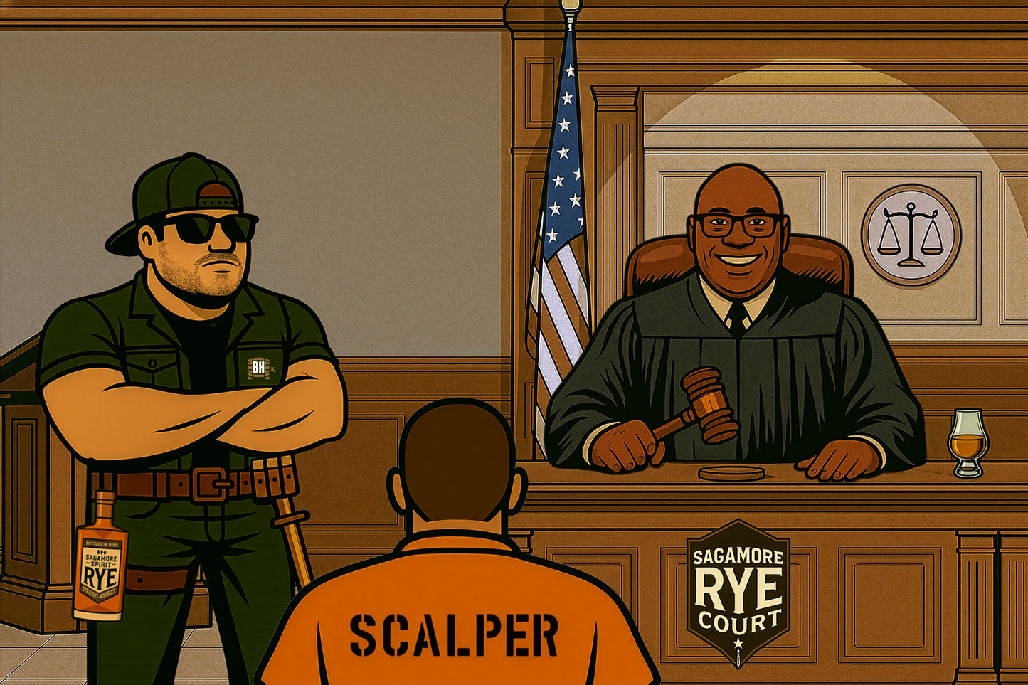 "Bounty Hunter" Sagamore Rye Private Select