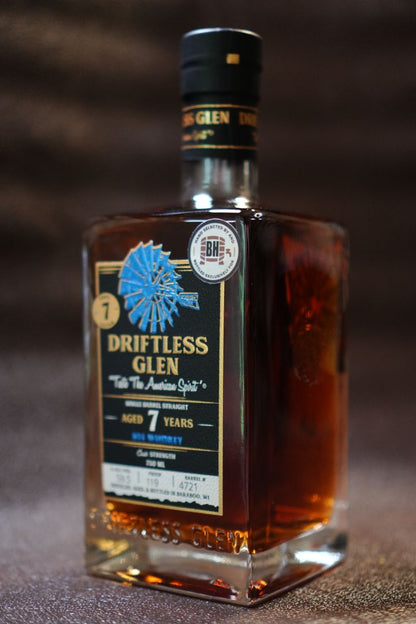 FINAL CALL: Driftless Glen Straight Rye 7.5 Year - Single Barrel By Bourbon Hunter