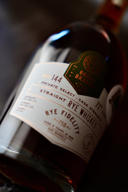 ⚠️Containment Breach⚠️ Broad Branch Rye Fidelity Single Barrel - Bourbon Hunter
